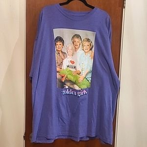 The Golden Girls by ABC Purple Tee Shirt Size 3x Mens/unisex